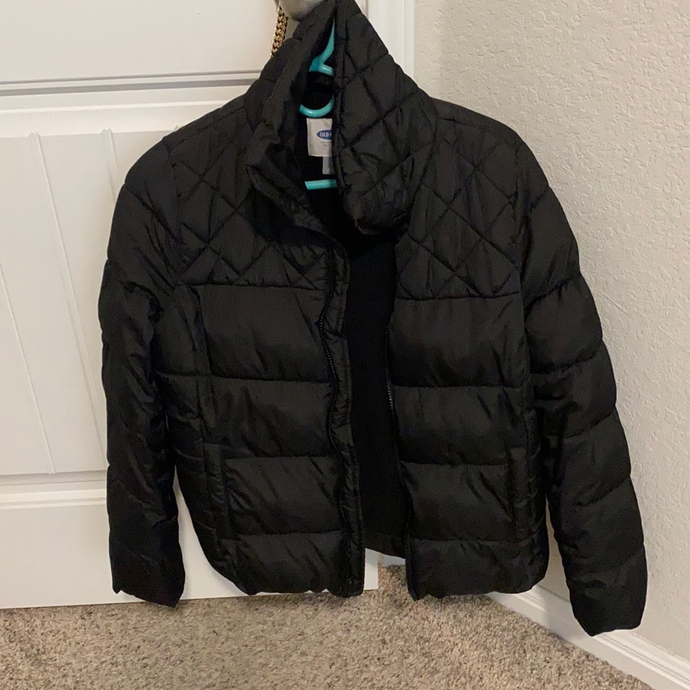Old Navy Black Puffer Jacket